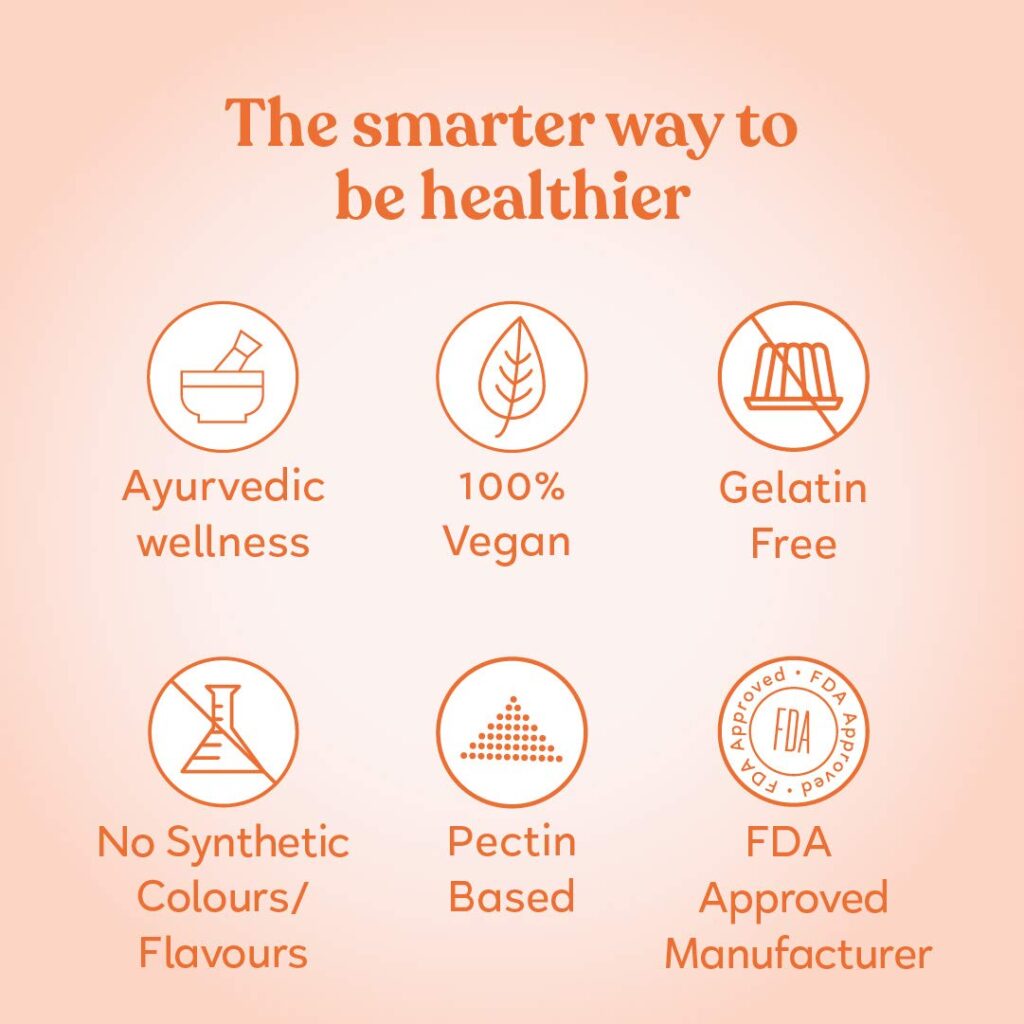 KAPIVA VITAMIN C + AMLA GUMMIES (30 GUMMIES) for immunity The MG Shop