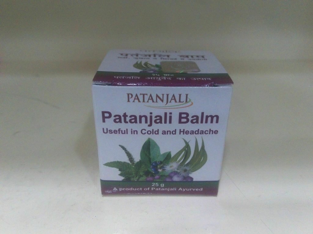 Patanjali Ayurvedic Balm 25gm For aches, pains The MG Shop