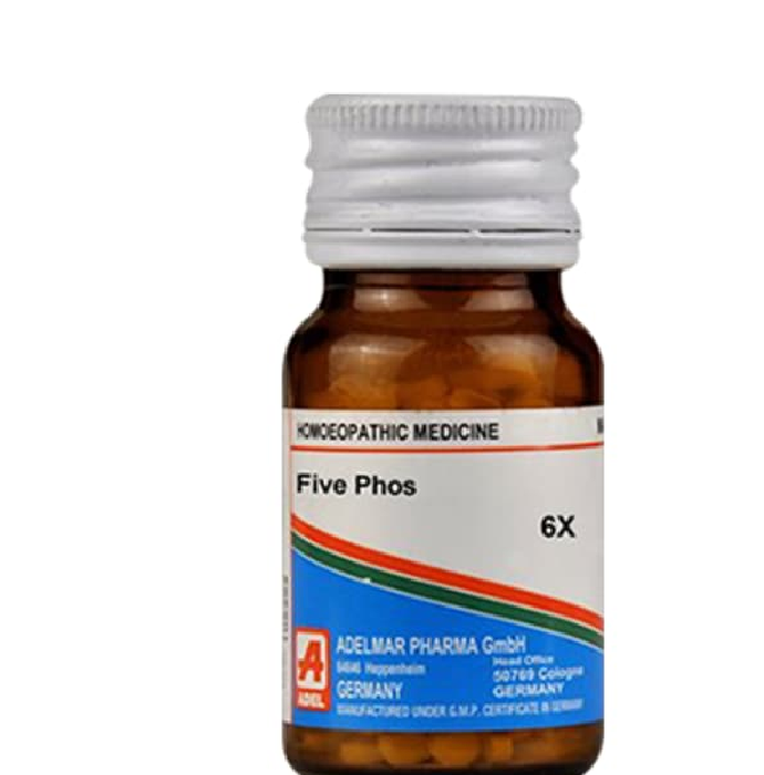 Five Phos For Weakness And Exhaustion Adel Germany Homeopathic Five Phos Biochemic Tablet 6x - The MG Shop