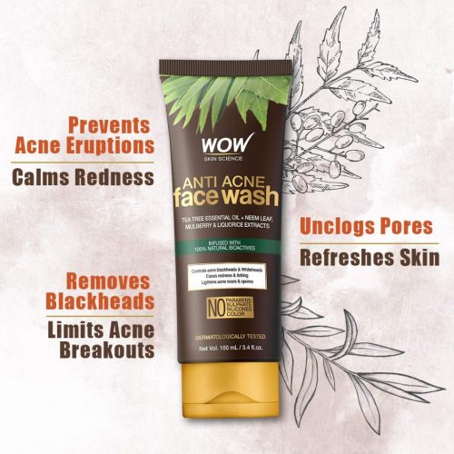 wow skin face wash