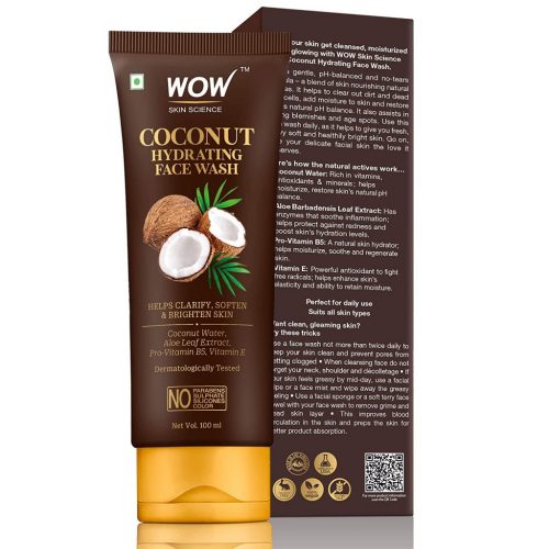 wow face wash for glowing skin