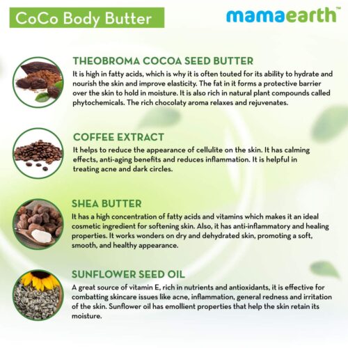 mamaearth coco body lotion
