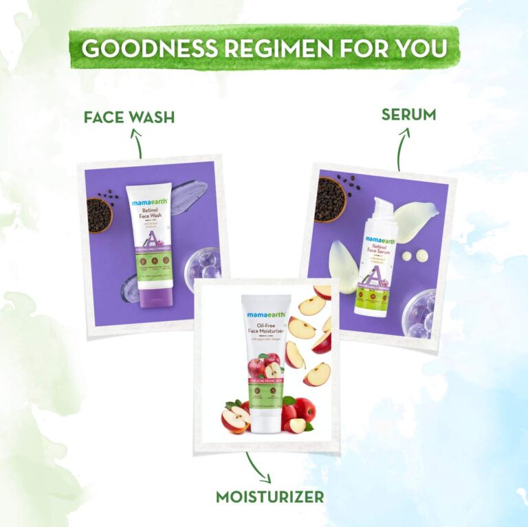 Mamaearth Retinol Face Wash with Retinol & Bakuchi for Fine Lines and