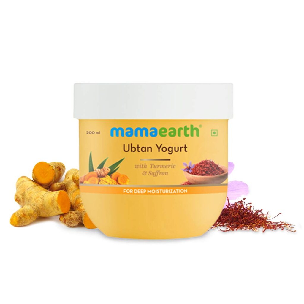 mamaearth ubtan gel moisturizer