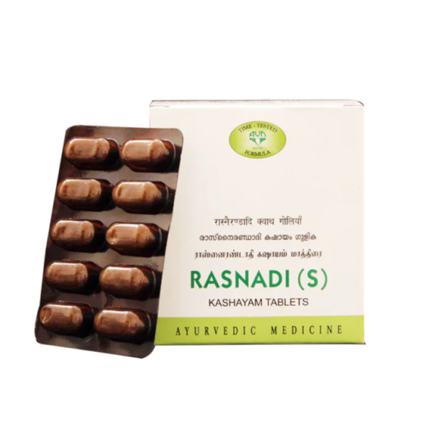 AVN AYURVEDA RASNADI KASHAYAM (S) TABLETS - 120 NOS For rheumatoid arthritis and osteoarthritis.