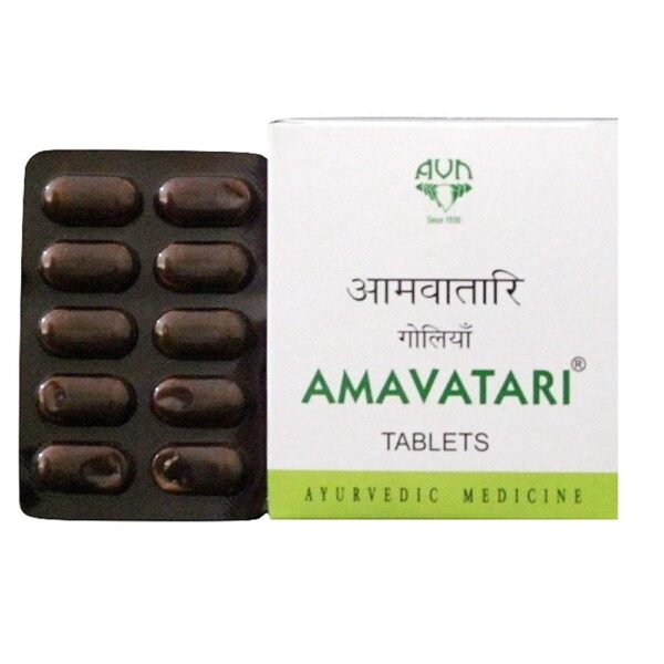 AVN Amavatari Tablets - 100 Tablets For For Rheumatoid Arthritis, Osteoarthritis, Sciatica, Backache