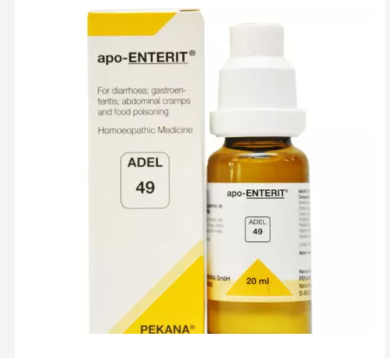 ADEL 49 Homoeopathic Apo-ENTERIT Drop For Indigestion Acidity Gas