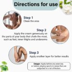 Azani Natural Anti Chafing Cream-50 gm | Intimate Area Cream For Rashes, Blisters, Thigh Rub - Image 2