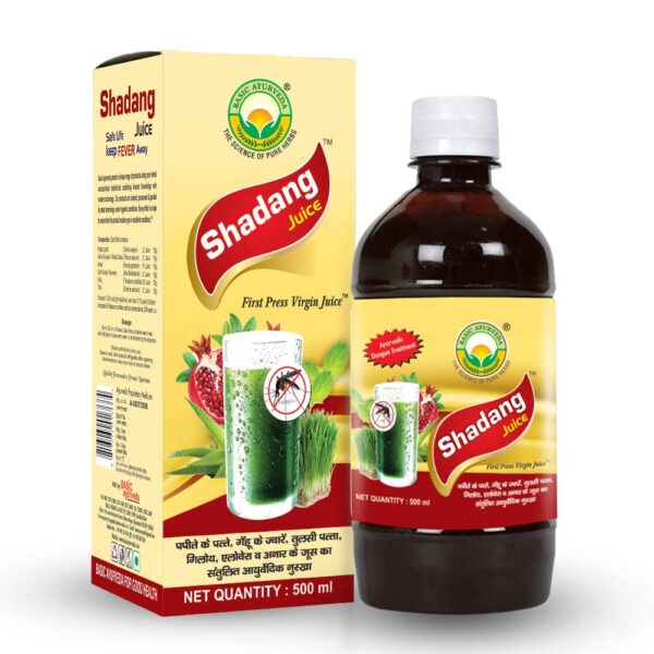Basic Ayurveda Shadang Juice 500 ml For immunity, body temperature, blood platelet production