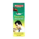 Baidyanath Kasamrita Herbal Cough Syrup (100 ml) For congestion and irritation of the throat, cold and cough