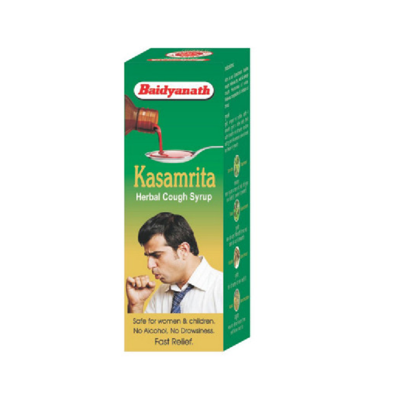 Baidyanath Kasamrit Herbal (100ml) For Cough and Cold and related ailments