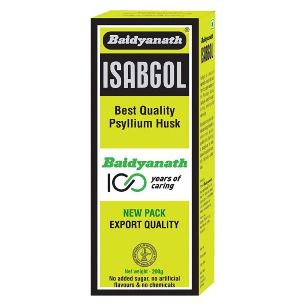 Baidyanath Vansaar Isabgol - 200gm For Constipation, Digestion, Weight Loss, Weight Management