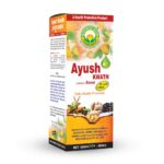 Basic Ayurveda Ayush Kwath Aqueous Extract Sugar Free 500 ml For respiratory system, cough and cold - Image 2