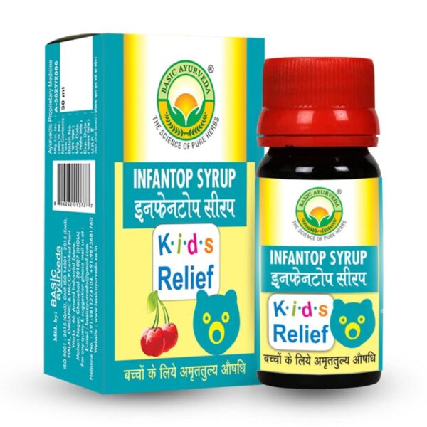 Basic Ayurveda Infantop Syrup 30 ml For digestion, growth and development of the child, appetite