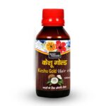 Basic Ayurveda Keshu Gold Hair Oil 100ml For hairfall, soft and shiny hair, strengthen hair - Image 3