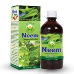 Basic Ayurveda Neem Leaf Juice - 500 ml For pimples and acne, digestive health, healthy hair and skin quality