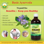 Basic Ayurveda Nirgundi Ras 500 ml For back pain, joint pain, and shoulder pain, knee pain, and muscles cramp - Image 4