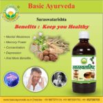 Basic Ayurveda Saraswatarishta 450 ml For anxiety and depression, general debility, mental stress - Image 4