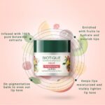 Biotique Bio Fruit Whitening/Brightening Lip Balm, 12g For Moisturized lips, lightened lip tone - Image 3