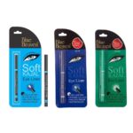 Blue Heaven Combo Of 3 Pcs Soft Kajal (Black), Soft Kajal (Blue) & Soft Kajal (Green) Matte Finish