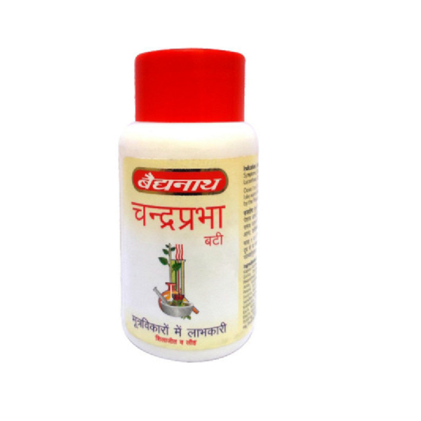 Baidyanath Chandra-prabha Vati (80tab) for Gout, High Blood Pressure, Arthritis