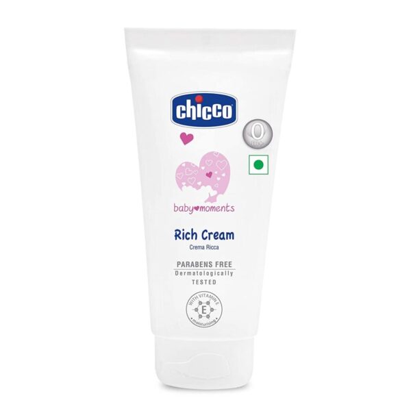 Chicco Baby Moments 100ml Rich Cream For Dry skin areas