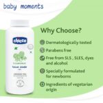 Chicco Baby Moments Talcum Powder, 0m+(150 g) Soothes and Moisturises Baby’s Skin - Image 5