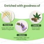 Chicco Baby Moments Talcum Powder, 0m+(150 g) Soothes and Moisturises Baby’s Skin - Image 6