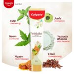 Colgate Swarna Vedshakti Ayurvedic Toothpaste with Neem, Clove (400g) and Colgate Vedshakti Mouth Protect Spray with Breath Freshener, 10g - Image 7