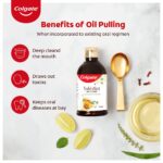 Colgate Vedshakti Oil Pulling 200ml with Clove, Lemon For oral health, keeping oral diseases at bay - Image 3