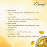 DR. MOREPEN COD Liver Oil Capsules -100 Softgels For heart health, cognitive performance, stronger bones - Image 4