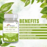DR. MOREPEN Omega 3 6 7 9 (60 Veg Capsules) For heart and brain function, bones and joint strength - Image 4