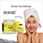 DR.RASHEL De-Tan Scrub For Face & Body (380 Ml) For Deep Exfoliation, Dead Skin Remove, Blackhead Remove - Image 3