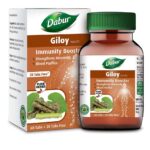 DABUR Giloy Tablet- (60 + 20 tablets Free) For Immunity | Blood Purification, respiratory problems