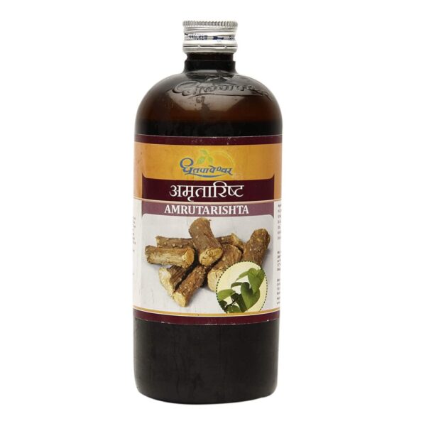 Dhootapapeshwar Amrutarishta 450 ml for liver and spleen troubles, digestive health, indigestion
