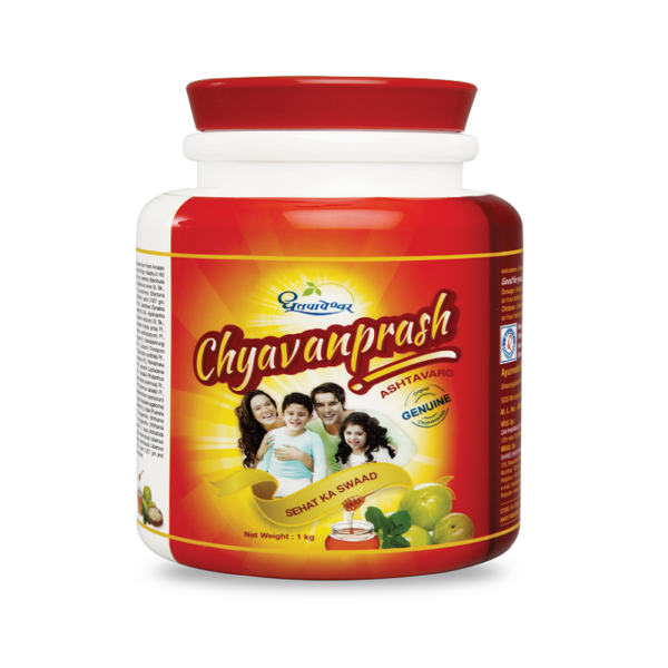 Dhootapapeshwar Chyavanprash (Ashtavarg) 1 kg for weakness, cold, cough