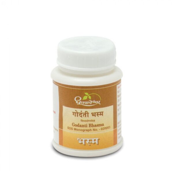Dhootapapeshwar Godanti Bhasma 10 gm for burning sensation, headache
