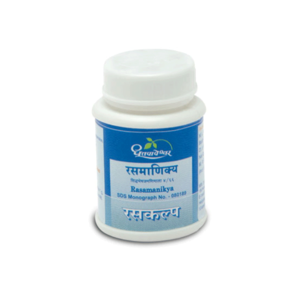 Dhootapapeshwar Rasamanikya 5gm chronic skin problems