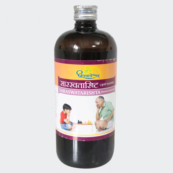 Dhootapapeshwar Saraswatarishta 450 ml for heart health, cognitive abilities
