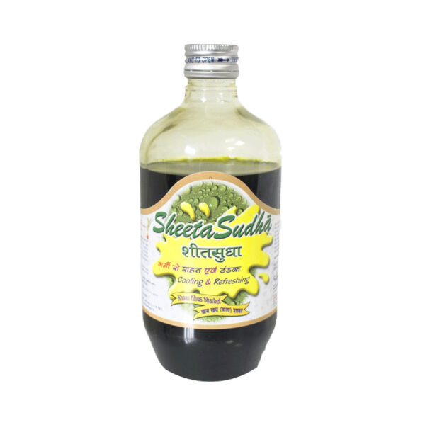 Dhootapapeshwar Sheetasudha Syrup 450 ml for burning sensation all over the body, excessive thirst, dehydration