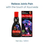 Dr Ortho Pain Relief Ayurvedic Medicine Oil - 100ml+20ml Extra For joint pain such as knee pain, back pain, elbow pain, neck pain - Image 5