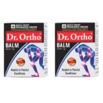 Dr Ortho Balm (40gm, Pack of 2) - 100% Ayurvedic For Joint Pain , Pain Relief
