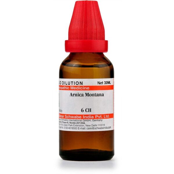 Dr Willmar Schwabe India Arnica Montana Dilution
