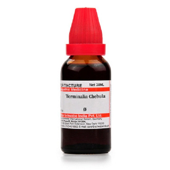 Dr Willmar Schwabe India Terminalia Chebula Mother Tincture (Q) (30ml) for blood pressure diarrhoea constipation digestion