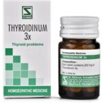 Dr Willmar Schwabe Thyroidinum Tablets 20gm for maintaining Weight headache blood pressure - Image 2