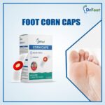 Dr foot Corn Caps 40 Strips Medicated Plaster Bandage Skin Friendly Cap |Soothing Effect, Helps for Fast, Effective and Easy to Deep Foot Corn Remover - Image 2