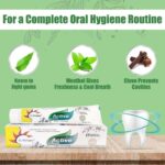 Dr. Morepen Active Smile Herbal Toothpaste (100gm) Enriched with 17 Powerful Herbs For protection to teeth and gums - Image 2