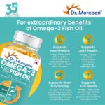 Dr. Morepen Omega 3 Deep Sea Fish Oil 60 Softgels For age-related vision loss, inflammation in the joints - Image 2