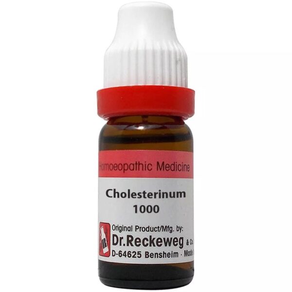 Dr. Reckeweg Cholesterinum (11ml) for high cholesterol vomiting sleep disorders