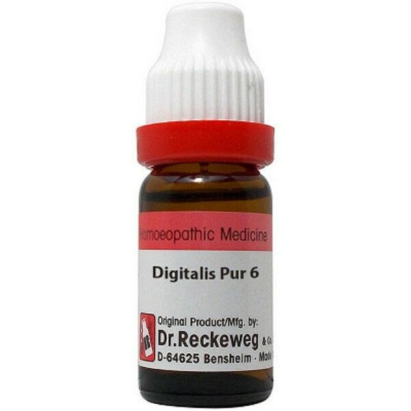 Dr. Reckeweg Digitalis Purpurea Dilution (11ml) for swelling kidney disorder